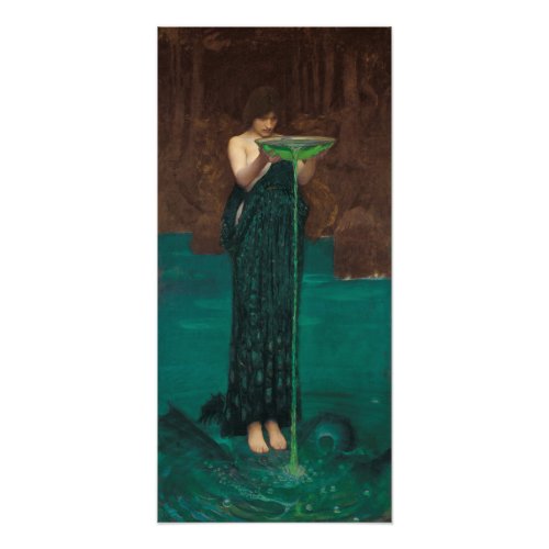 Circe Invidiosa by Waterhouse Photo Print