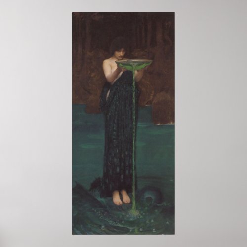 Circe Invidiosa Canvas Print