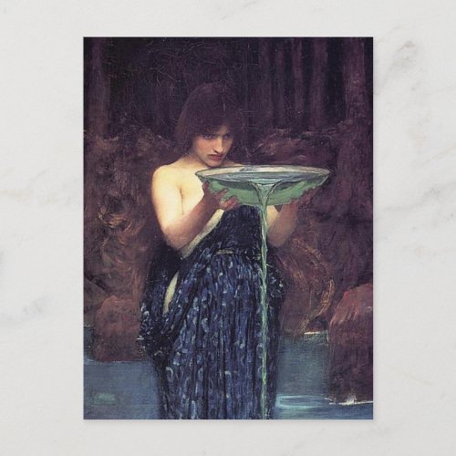 Circe Invidiosa _ Circe with a Ponseive Bowl Postcard