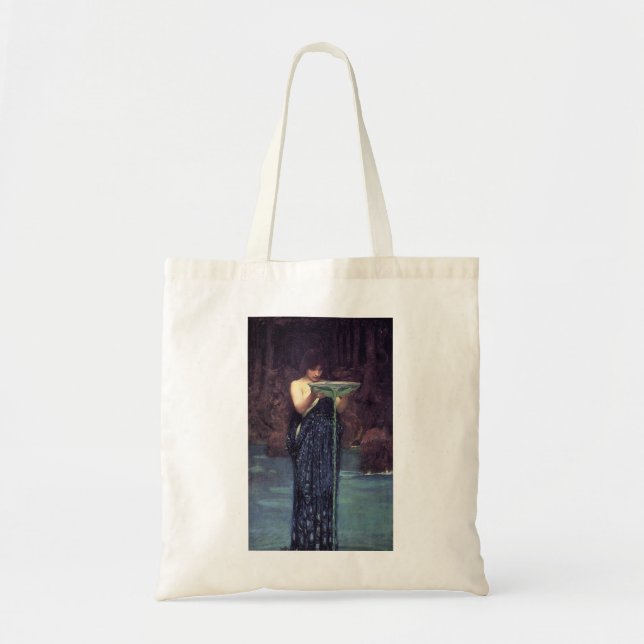 Circe Invidiosa - Circe with a Ponseive Bowl Tote Bag (Front)
