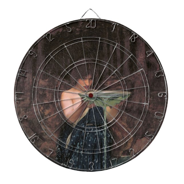 Circe Invidiosa (Classical Greek Mythology) Dart Board (Front)