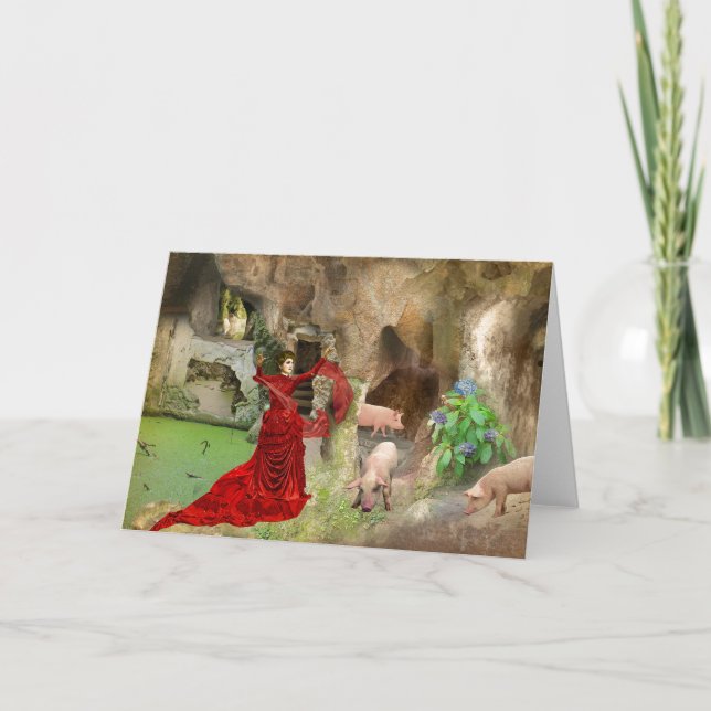 Circe na Quinta da Regaleira Card (Front)