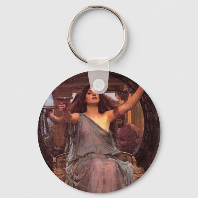 "Circe Offering the Cup to Odysseus" Keychain (Front)