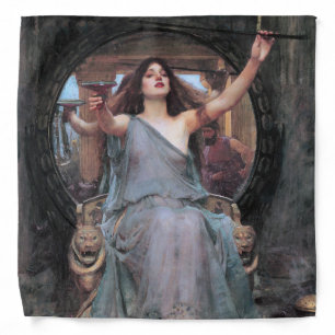 Circe Offering the Cup to Odysseus, Waterhouse Bandana