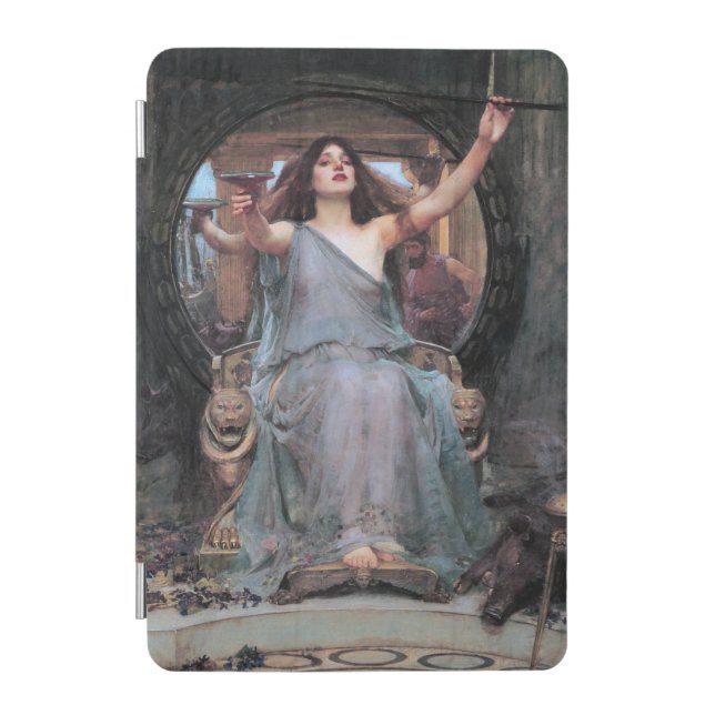 Circe Offering the Cup to Odysseus, Waterhouse iPad Mini Cover (Front)