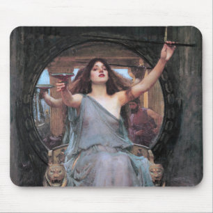Circe Offering the Cup to Odysseus, Waterhouse Mouse Pad