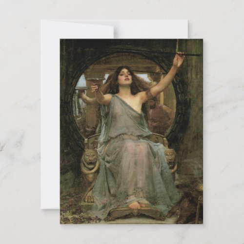 Circe Offering the Cup to Ulysses by JW Waterhouse