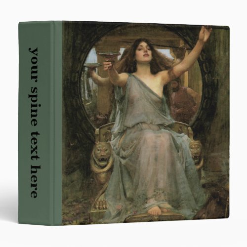 Circe Offering the Cup to Ulysses by JW Waterhouse Binder