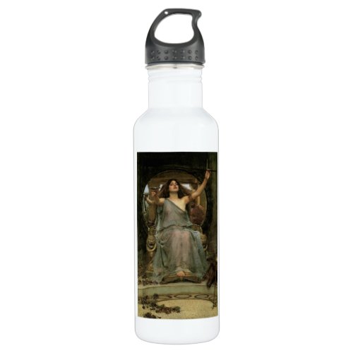 Circe Offering the Cup to Ulysses by JW Waterhouse Water Bottle