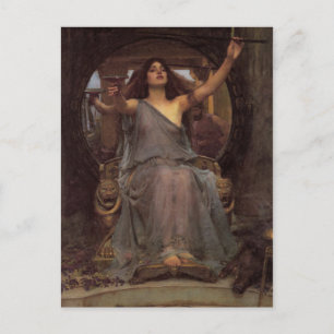 Circe Offering the Cup to Ulysses Postcard