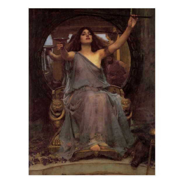 circe offering the cup to ulysses