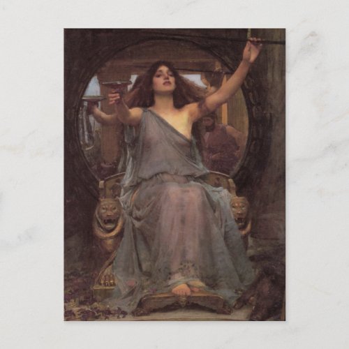 Circe Offering the Cup to Ulysses Postcard