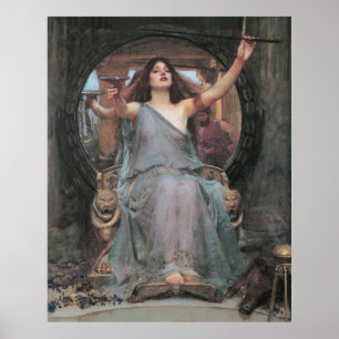 Circe Offering the Cup to Ulysses Poster