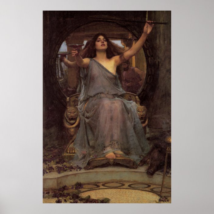 circe offering the cup to ulysses