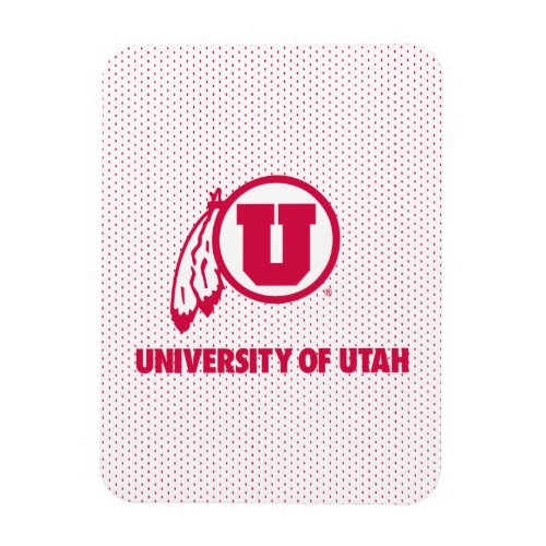 Circle and Feathers University of Utah Magnet