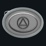 Circle and Triangle Sobriety Recovery Belt Buckle<br><div class="desc">RECOVERY SOBRIETY SOBER Belt Buckle - The Circle and Triangle Symbol is used in many Recovery, Sobriety and/or 12-Step Groups Alcoholics NA: Narcotics OA: Over-Eaters GA: Gamblers etc.). Display your sentiments embodied by this symbol or offer it as a gift to someone you care about who does or not, you...</div>