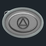 Circle and Triangle Sobriety Recovery Belt Buckle<br><div class="desc">RECOVERY SOBRIETY SOBER Belt Buckle - The Circle and Triangle Symbol is used in many Recovery, Sobriety and/or 12-Step Groups Alcoholics NA: Narcotics OA: Over-Eaters GA: Gamblers etc.). Display your sentiments embodied by this symbol or offer it as a gift to someone you care about who does or not, you...</div>