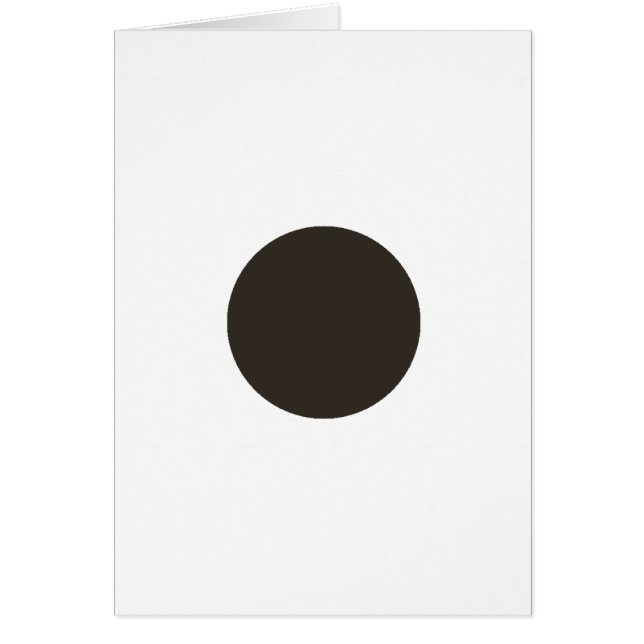 Circle Black c Sq Circle Trans 2 The MUSEUM Zazzle (Front)