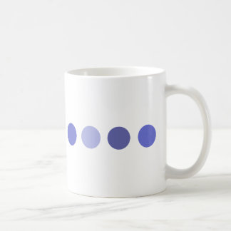 circle-blue coffee mug
