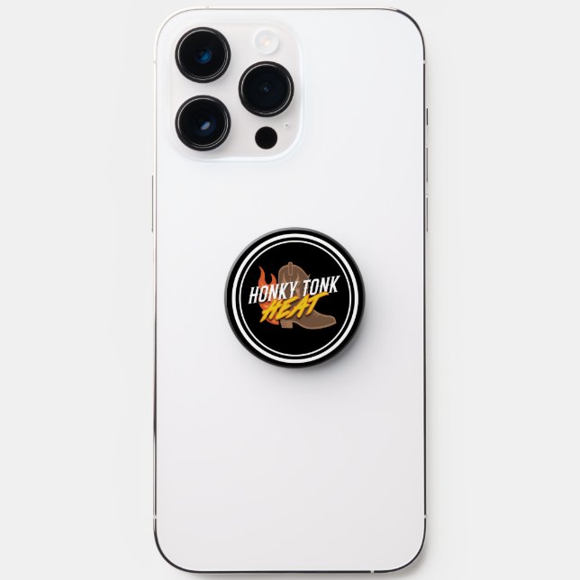 Circle Boot Logo PopSocket (Front)