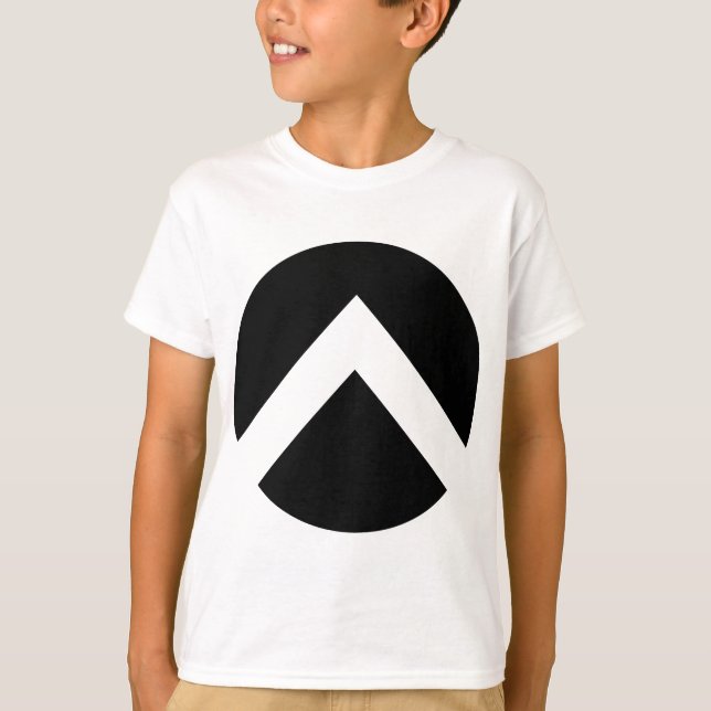Circle Chevron Arrow T-Shirt (Front)