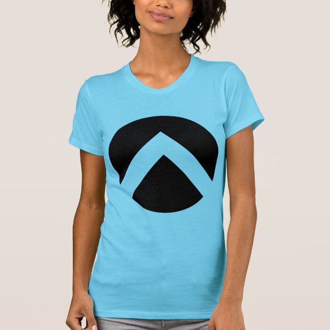 Circle Chevron Arrow T-Shirt (Front)