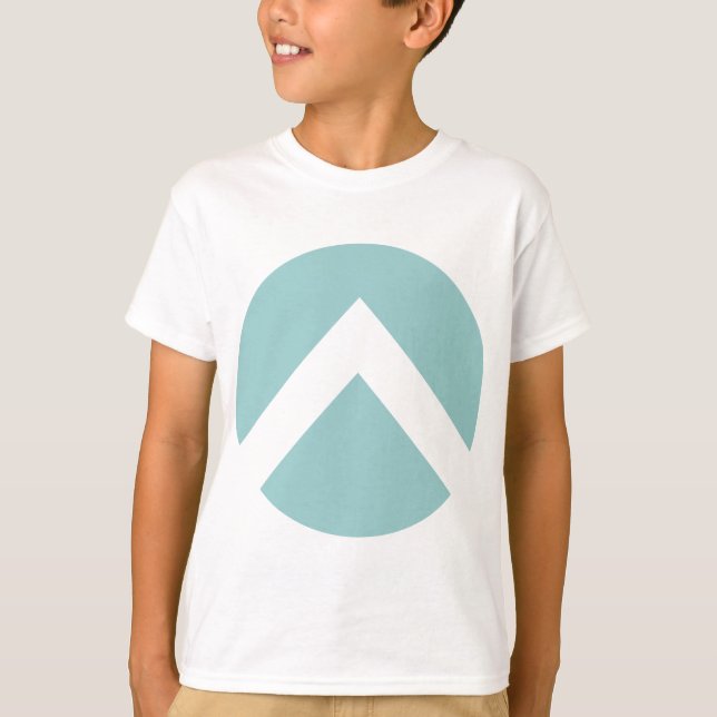 Circle Chevron Arrow T-Shirt (Front)
