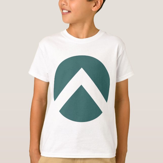 Circle Chevron Arrow T-Shirt (Front)