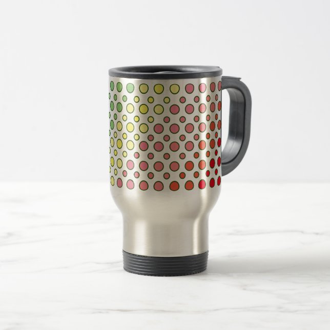 Circle Color Travel/Commuter Mug (Front Right)