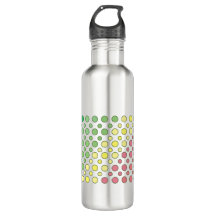 Circle Color Water Bottle