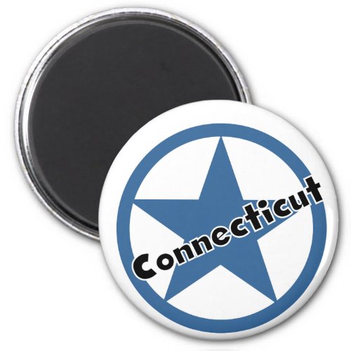 Circle Connecticut Magnet