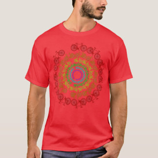 Circle Cycling Bicycle T-Shirt