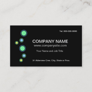 Circle Design Business Cards