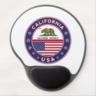 circle design, gel mouse pad