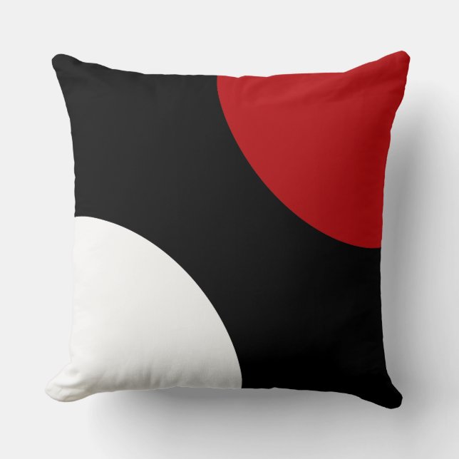 Circle Design on Throw Pillow (Front)