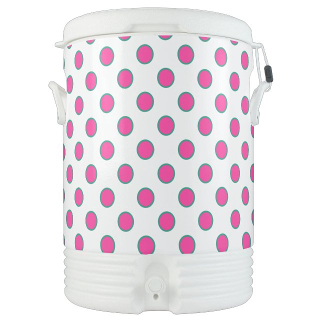 Circle dots igloo cooler (Front)
