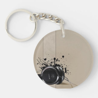 Circle (double-sided) Keychain