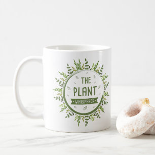 Circle Flower Leaves The Plant Whisperer-Beautiful Coffee Mug