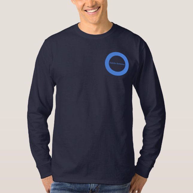Circle for Diabetes Awareness T-Shirt (Front)
