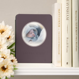 Circle Framed Baby or Wedding Photo Kindle Cover