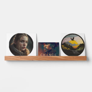 Circle girl picture ledge