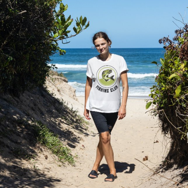 Circle Green Fishing Club T-Shirt (Creator Uploaded)