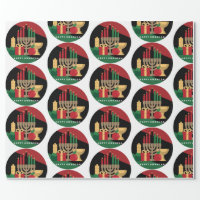 Happy Kwanzaa Wrapping Paper 