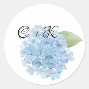 Circle Hydrangea Sticker