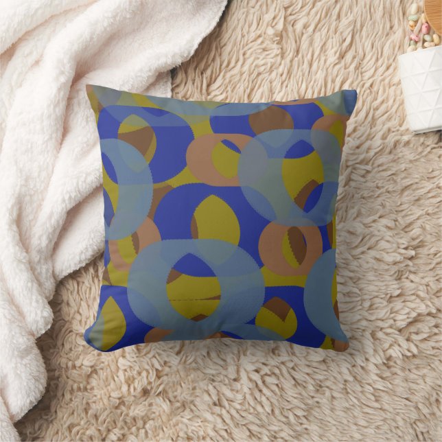 Circle links throw pillow (Blanket)