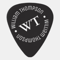 circle logo black guitar pick circle logo black guitar pick