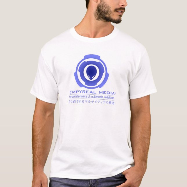 Circle Logo BLUE T-Shirt (Front)