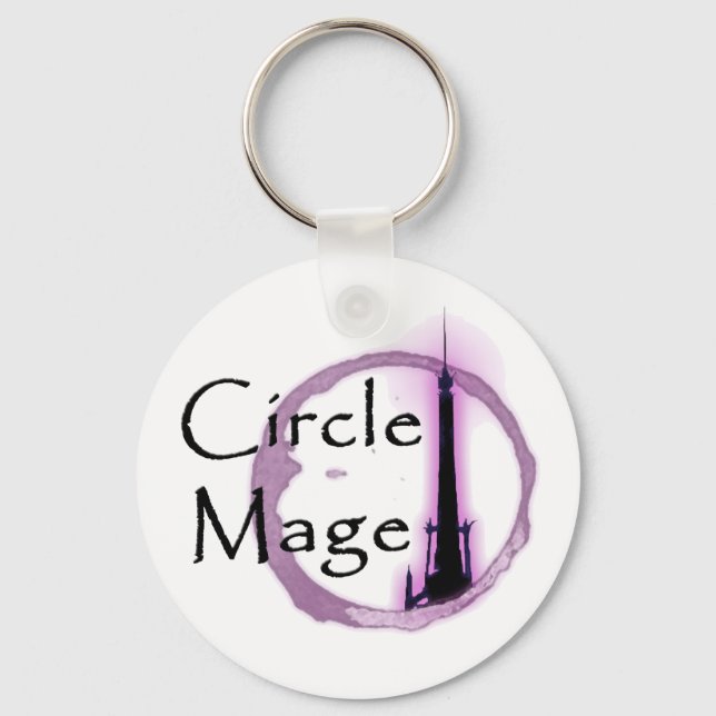 Circle Mage keychain (Front)
