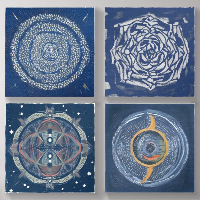 Circle Moon 2.2 Foam Core Photo Tile (Front Set)