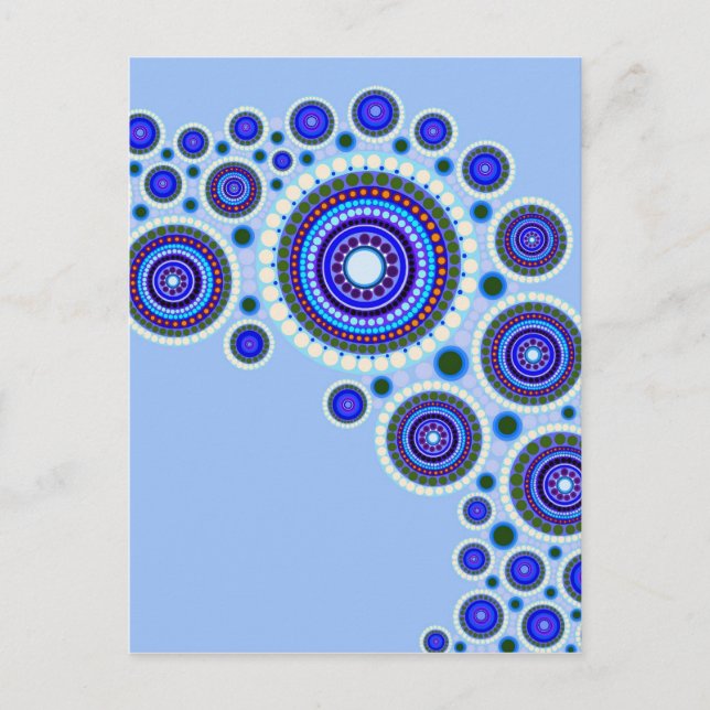 Circle Motif #117 Postcard (Front)